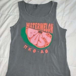 Comfort Colors Alpha Phi Tank
